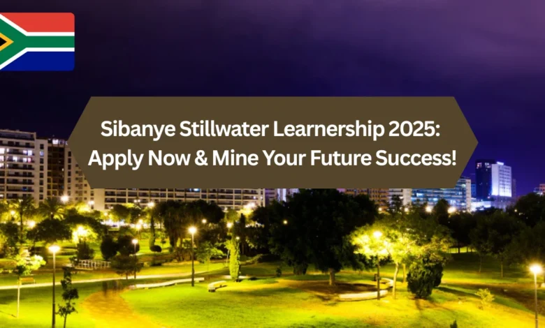 Sibanye Stillwater Learnership 2025