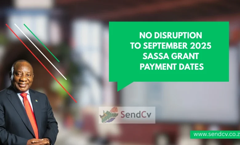September 2025 SASSA Grant Payment Dates