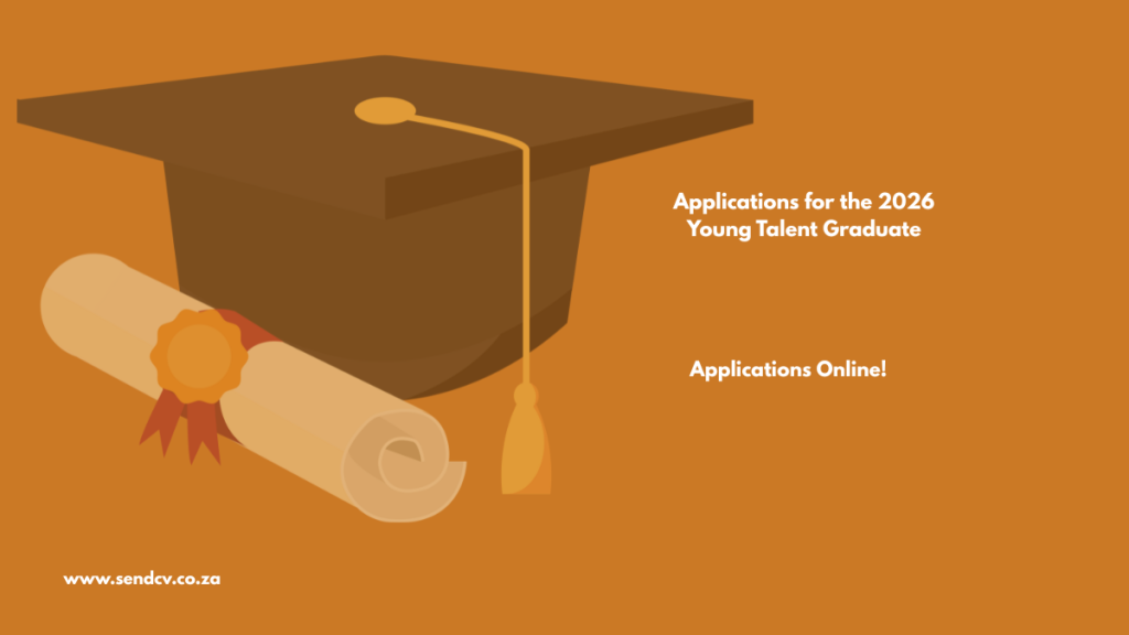 Applications for the 2026 Young Talent Graduate 
