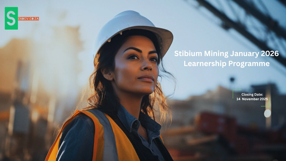 Stibium Mining January 2026 Learnership Programme