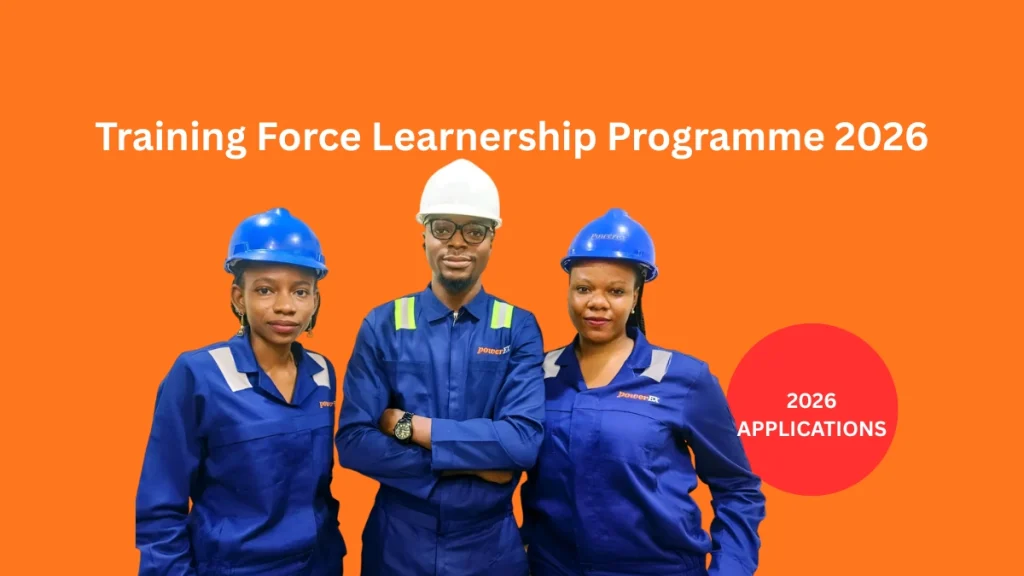 Training Force Learnership 2026 Open