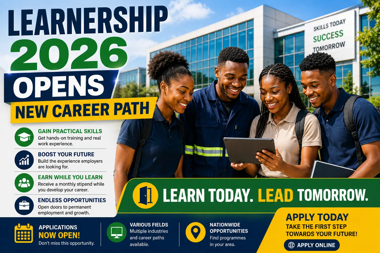 Machine Operator Learnership 2026