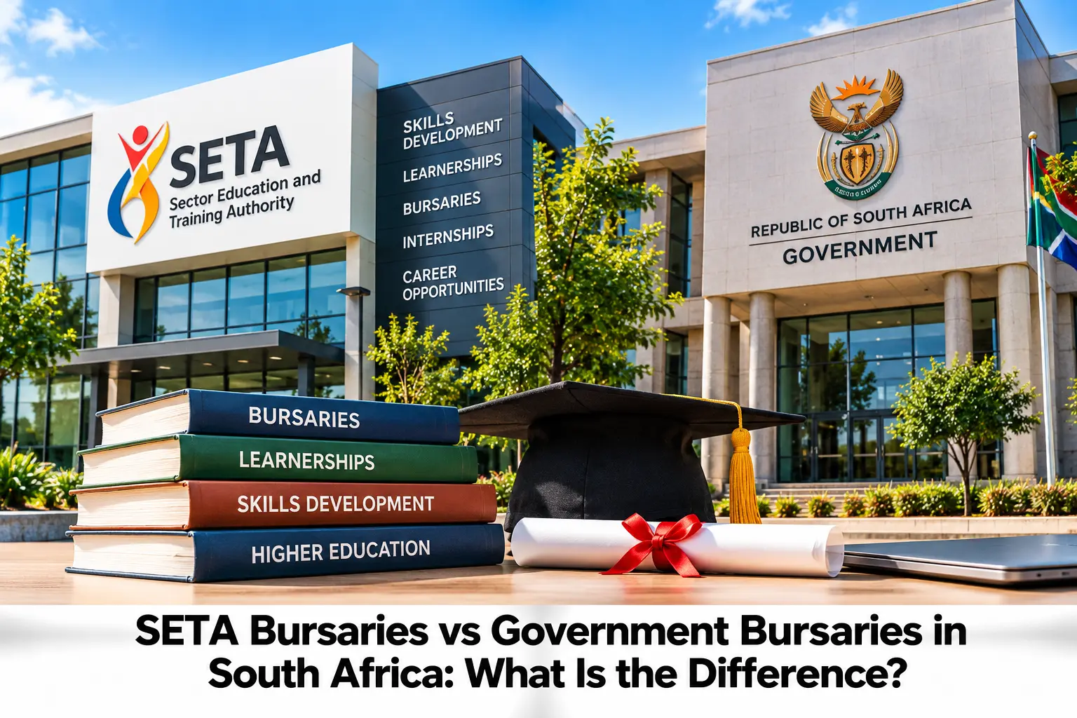 SETA Bursaries vs Government Bursaries